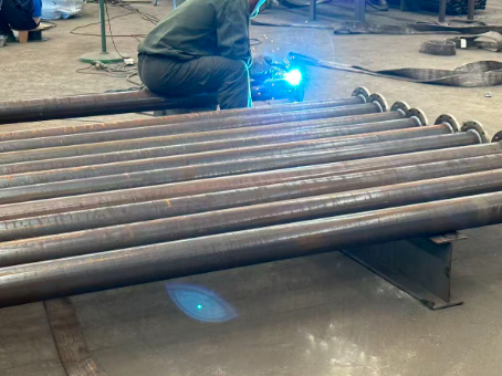忠县20#无缝注浆管加工108*6钢花管棚管